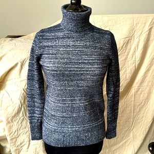 J. Crew Mercantile Navy Blue Turtleneck Sweater Size XS
